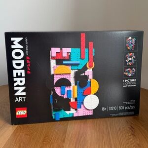 LEGO Modern Art Set - Red, Blue, Yellow, Black
